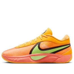 Кроссовки zoom freak 6 ep 'halloween' Nike, мультиколор fj7807-601 | light wild mango/black/laser orange/action green