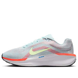 Кроссовки air zoom winflo 11 'glacier blue bright crimson' Nike, голубой fj9509-402 | glacier blue/bright crimson/white