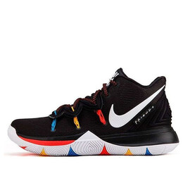 Кроссовки kyrie 5 ep 'friends' Nike, черный ao2919-006 | black/white-bright crimson-amarillo