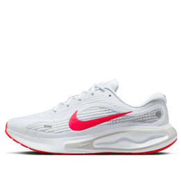 Кроссовки journey run 'white grey bright crimson' Nike, белый fn0228-106 | white/wolf grey/bright crimson/gold