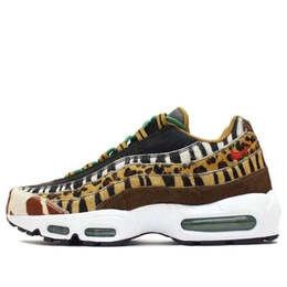 Кроссовки x atmos air max 95 dlx 'animal pack' 2018 Nike, мультиколор aq0929-200 | pony/sport red/black/classic green