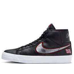 Кроссовки sb blazer mid 'grant taylor 98' Nike, черный fn4182-001 | black/summit white/red
