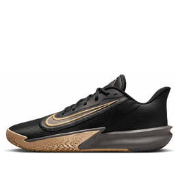 Кроссовки precision 7 'black metallic gold gum' Nike, черный fn4322-006 | black/parachute beige/iron grey/metallic gold