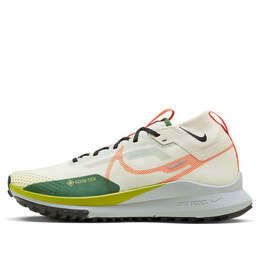 Кроссовки react pegasus trail 4 gtx 'coconut milk safety orange green' Nike, мультиколор fn3430-180 | coconut milk / light silver / cacti green / safety orange