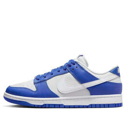 Кроссовки dunk low 'racer blue photon dust' Nike, синий fn3416-001 | blue