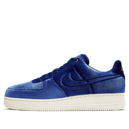 Кроссовки air force 1 low '07 premium 'blue velour' Nike, синий at4144-400 | blue/white