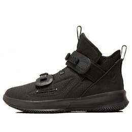 Кроссовки lebron soldier 13 sfg 'black out' Nike, черный ar4225-005 | black