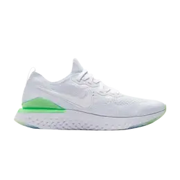 Кроссовки Nike Epic React Flyknit 2 'Lime Blast', белый bq8928 100 | white