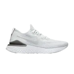 Кроссовки Nike Epic React Flyknit 2 'Pure Platinum', белый bq8928 004 | white
