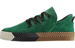 Кроссовки Adidas Skate Skateboarding Unisex, зеленый/черный by8907