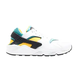 Кроссовки Nike Air Huarache 'White Turquoise Gold', белый 318429 137 | white