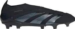 Adidas Кроссовки Predator 24 Elite Laceless FG 'Base Black Pack', черный ie1807 | black
