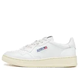Кроссовки medalist low leather 'white' Autry, белый aulm-ll15 | white/ cream white