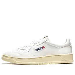 Кроссовки medalist low goatskin 'white' Autry, белый aulm-gg04 | white/cream white