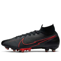 Кроссовки mercurial superfly 7 elite ag pro 'black chile red' Nike, черный at7892-060 | black/grey/red