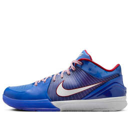 Кроссовки kobe 4 protro 'philly 2024' Nike, синий fq3545-400 | varsity royal/white/university red