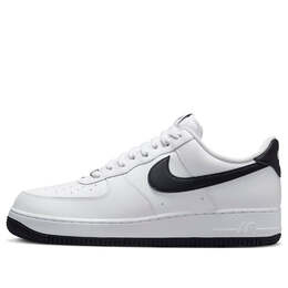 Кроссовки air force 1 low '07 'white black' Nike, белый fq4296-101 | white/black