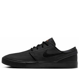 Кроссовки sb zoom stefan janoski og+ iso 'triple black' Nike, черный fq7621-001 | black/anthracite-safety orange