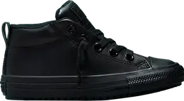 Кроссовки Converse Chuck Taylor All Star Counter Climate Mid GS Triple Black, черный a03400c | black