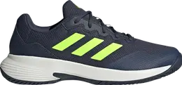 Adidas Кроссовки GameCourt 2.0 'Shadow Navy Lucid Lemon', синий ie0854 | blue