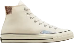 Converse Кроссовки Chuck 70 High 'Crafted Ollie Patch - Egret', кремовый a04500c | cream
