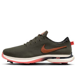 Кроссовки victory tour 3 golf extra wide 'cargo khaki hot punch' Nike, хаки fq8307-300 | cargo khaki/black/hot punch/light british tan