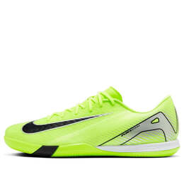 Кроссовки mercurial vapor 16 academy ic 'volt black' Nike, зеленый fq8434-700 | green/black