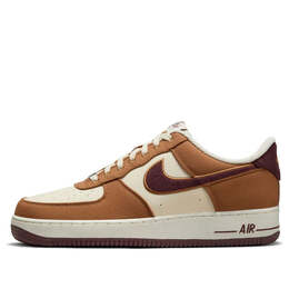 Кроссовки air force 1 '07 lv8 'light british tan' Nike, бежевый fq8713-200 | light british tan/burgundy crush