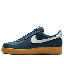 Кроссовки air force 1 '07 lv8 'armory navy gum' Nike, синий fq8714-400 | armory navy/gum light brown/summit white