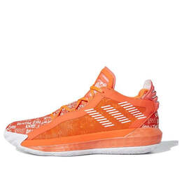 Кроссовки dame 6 'solar red' Adidas, желтый fu6808 | yellow