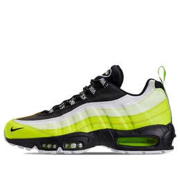 Кроссовки air max 95 premium 'volt glow' Nike, мультиколор 538416-701 | volt/black-volt glow-barely volt
