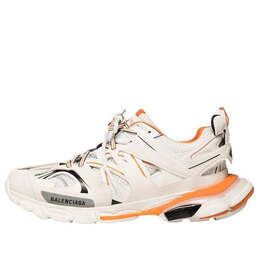 Кроссовки track sneaker 'white orange' Balenciaga, белый 542023w1gb19059 | white/orange