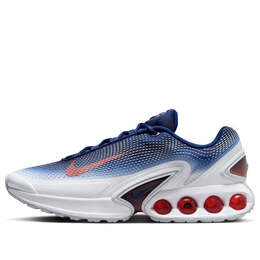 Кроссовки air max dn 'olympic' Nike, белый fv2250-100 | white/blue void/metallic silver/bright crimson