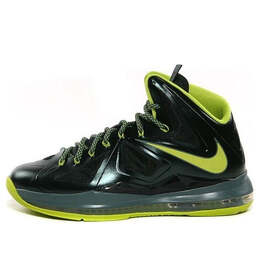 Кроссовки lebron 10 'dunkman' Nike, мультиколор 543645-300 | seaweed/atomic green-hasta