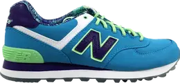 Кроссовки New Balance Wmns 574 'Island Pack', синий wl574ipu | blue
