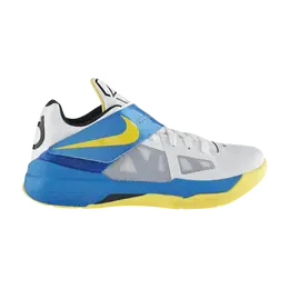 Кроссовки Nike Zoom KD 4 'Tour Yellow Photo Blue', белый 473679 102 | white