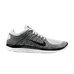 Кроссовки Nike Free 4.0 Flyknit 'Black Fog', серый 631053 010 | grey