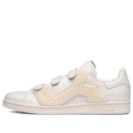 Кроссовки raf simons x stan smith comfort badge 'talc' Adidas, бежевый bb6888 | tan