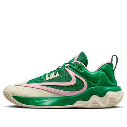 Кроссовки giannis immortality 3 'green pink' Nike, мультиколор dz7533-300 | malachite/medium soft pink/coconut milk/malachite