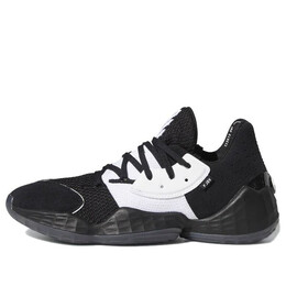 Кроссовки harden vol. 4 'black white' Adidas, черный fv5597 | black