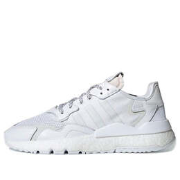 Кроссовки nite jogger 'triple white' Adidas, мультиколор bd7676 | ftwwht/crywht/crywht