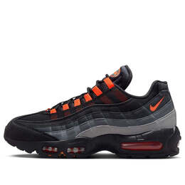 Кроссовки air max 95 'black hyper crimson' Nike, черный fv4710-002 | black/anthracite/smoke grey/hyper crimson