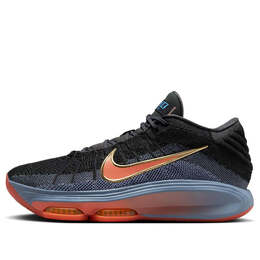 Кроссовки air zoom gt hustle 3 'swoosh fly' Nike, мультиколор fv5953-001 | anthracite/ashen slate/metallic gold/light wild mango