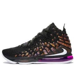 Кроссовки lebron 17 'lakers' Nike, черный bq3177-004 | black