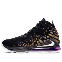 Кроссовки lebron 17 ep 'lakers' Nike, черный bq3178-004 | black/eggplant amarillo