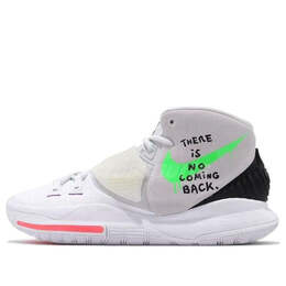 Кроссовки kyrie 6 'there is no coming back' Nike, белый bq4631-005 | white/green