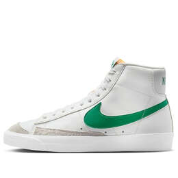 Кроссовки blazer mid '77 vintage shoes 'white malachite' Nike, белый bq6806-127 | white/green