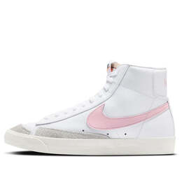 Кроссовки blazer mid '77 vintage 'pink foam' Nike, белый bq6806-108 | white/pink