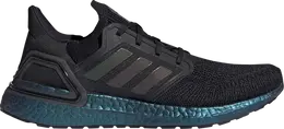 Кроссовки Adidas UltraBoost 20 'Black Signal Cyan', черный fv8319 | black
