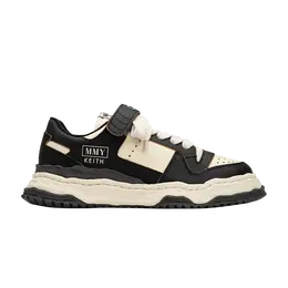Кроссовки Maison Mihara Yasuhiro Keith OG Sole Leather Low Black White, черный a13fw702 blk wht | black white